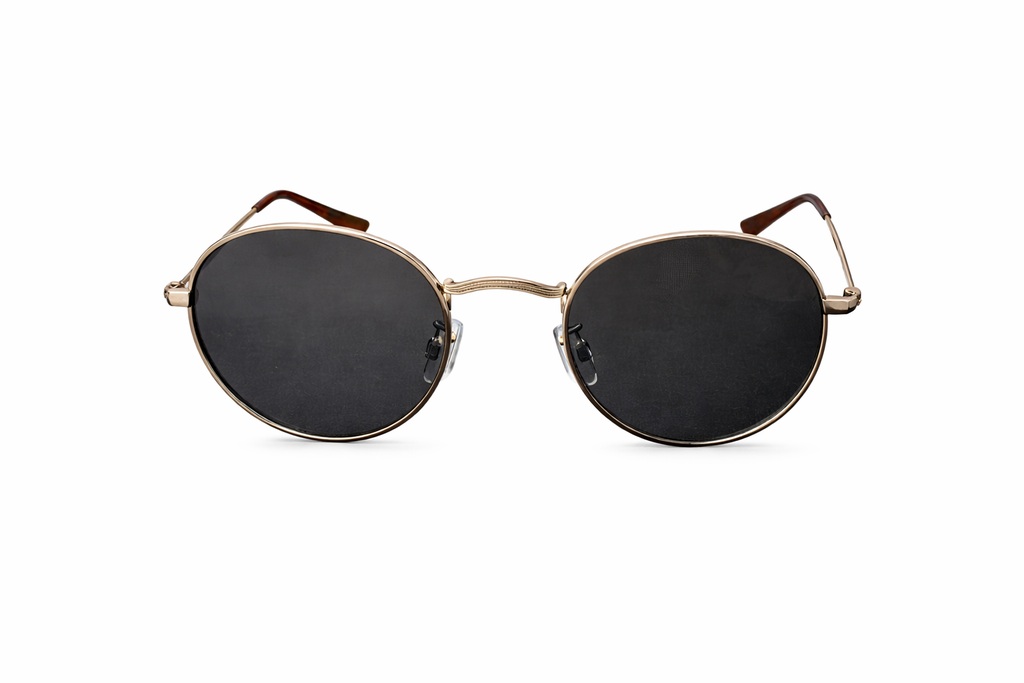 FIRETRAP- LUNETTE DE SOLEIL NOIR ET DOREE